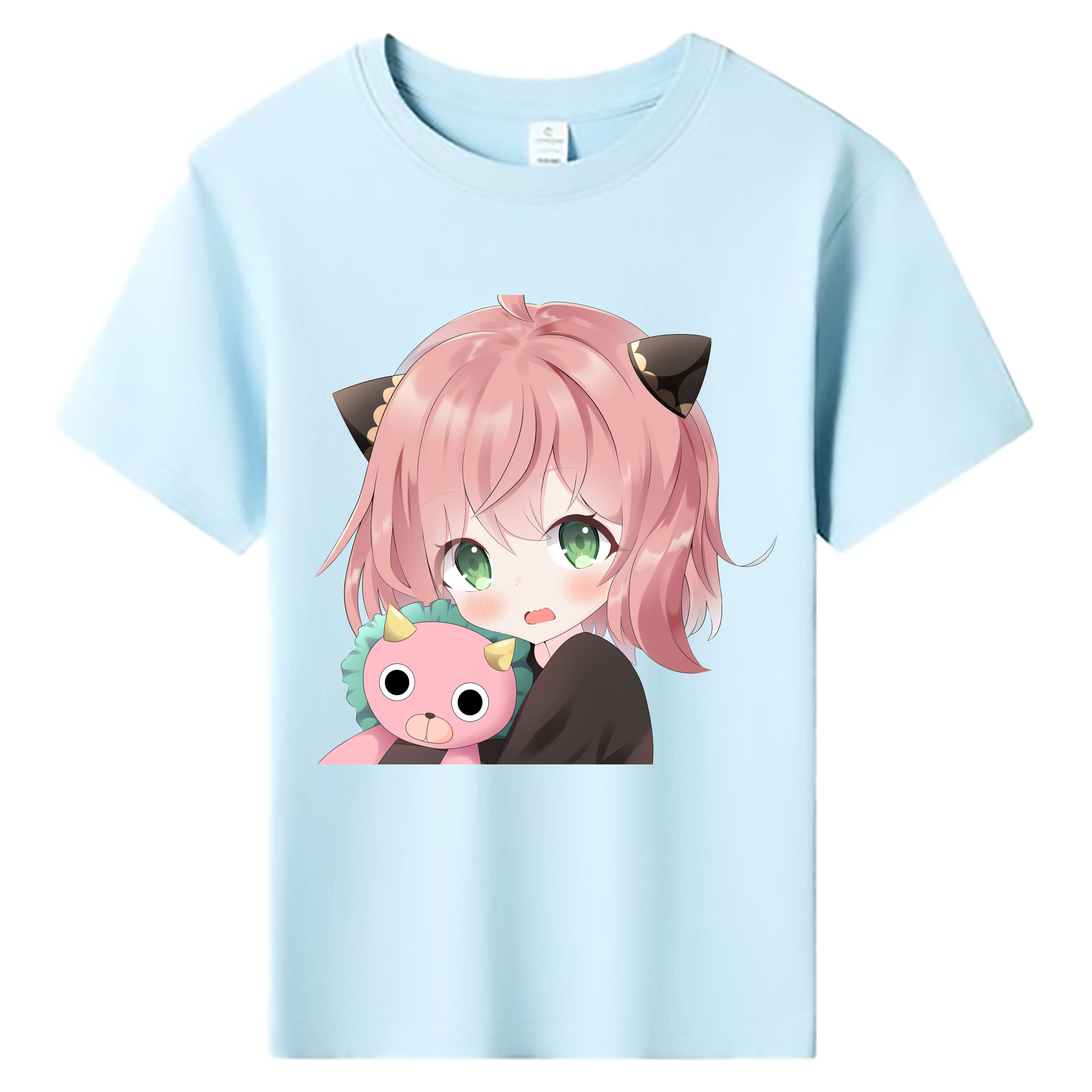 （画像用） SPY×FAMILY间谍家家酒 綿100％キッズTシャツ（フロントプリント）